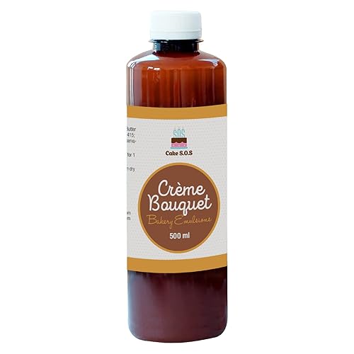 Creme Bouquet Bakery Emulsion, 500 ml (17 Fl Oz)