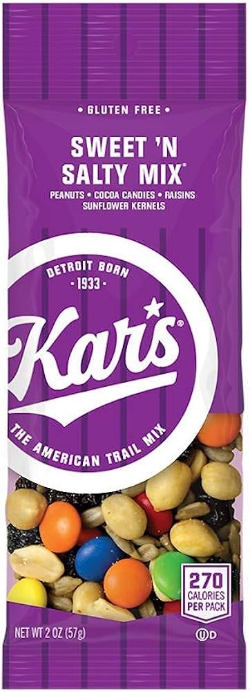 Kar's Trail Mix, Sweet 'N Salty, 2oz Pouches (10 Count)