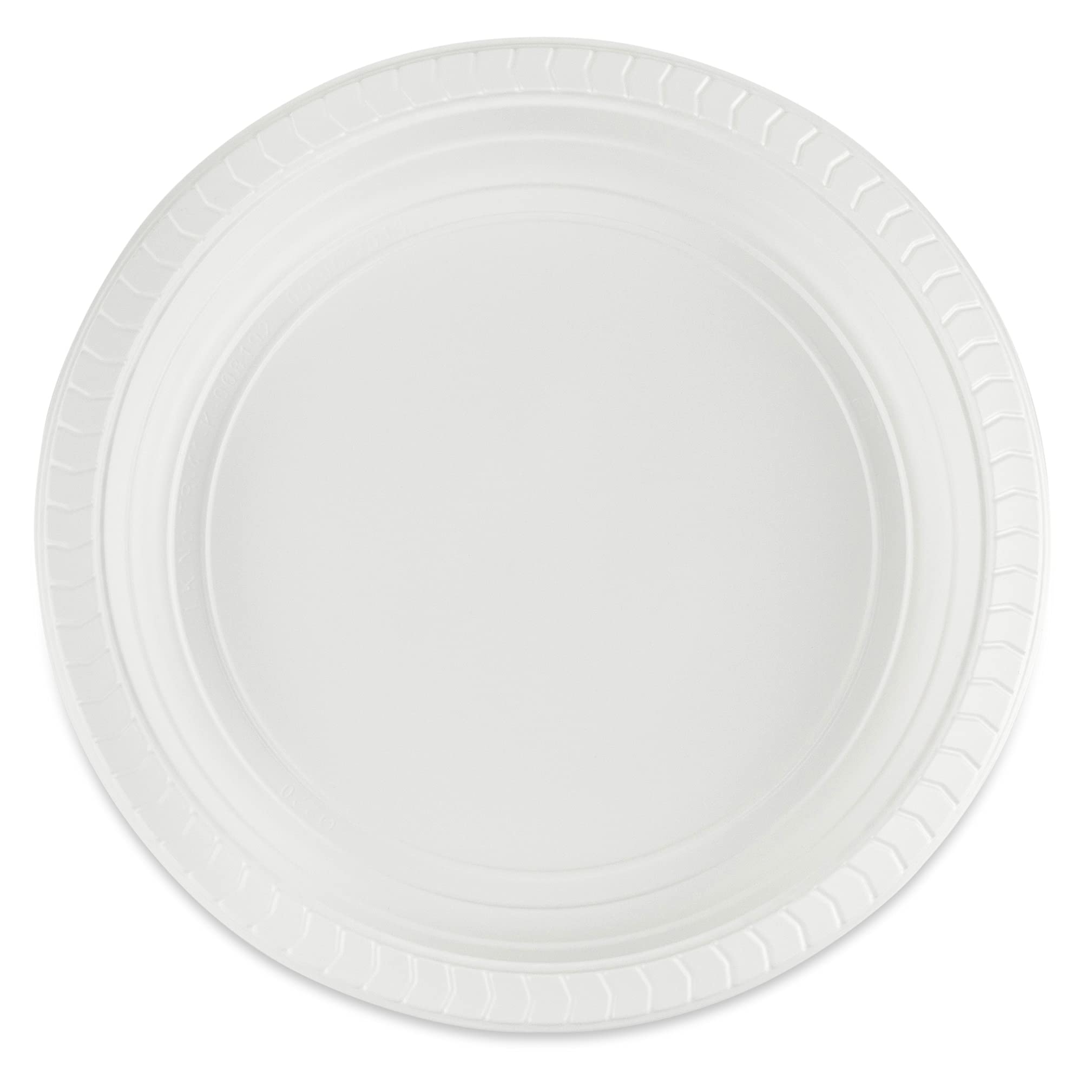Blue Sky 9-Inch White Plastic Plate (100 Count -9 Inch Plate)