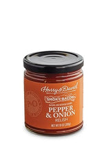 Harry & David Bacon Pepper & Onion Relish, Hamburger & Hot Dog Relish, Sandwich Spread Topping, Charcuterie Board Foods, Deviled Eggs Topping, 10Oz