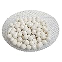 Gumballs White Bubble Gum 2 Pounds 0.5 inch Mini Gumballs by Sweet Maple Candies