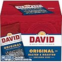 DAVID Sunflower Seeds, Original Flavor, 1.75 oz. (Pack of 24)