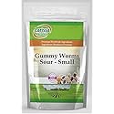 Gummy Worms, Sour and Small (4 oz, ZIN: 525789) - 2 Pack