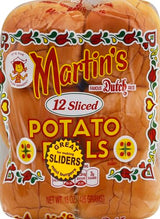Martin's Slider Potato Rolls- 12 pk 15 oz (3 bags)