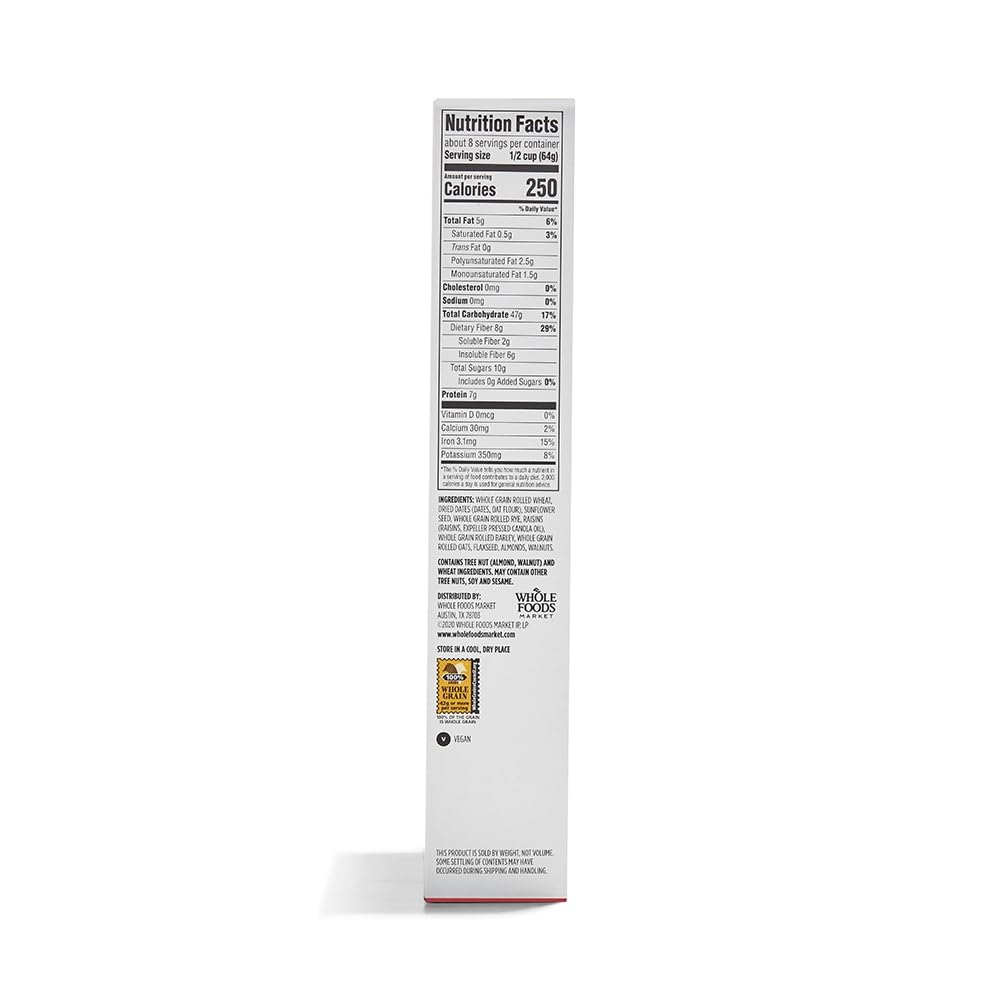 365 by Whole Foods Market, Fruit & Nut Muesli, 17 oz