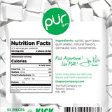 PUR Gum Spearmint, 55Count, 3 Pack