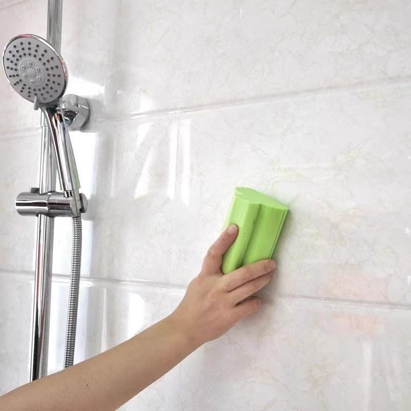 4 Pack Damp Dusting Sponge Duster, Dust Cleaning Sponge, Reusable Household Cleaning Sponge Tool for Blinds, floorboards, Fan Blades, Vents, Glass