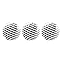 Reusable Drying Laundry Balls Easily Solve Laundry tangling Problems and Make Laundry More efficient! (Pack of 3) (White)