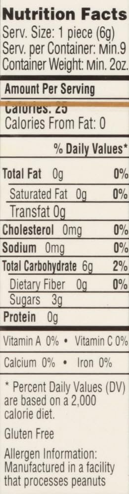 Reed's Ginger Candy Chews Candy Rolls - 2 oz