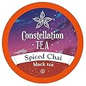 Constellation Tea Spiced Chai Black Tea Pods Compatible with K Cup Brewers Including 2.0, 40 Count