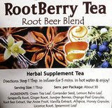 Nuwati Herbals RootBerry Herbal Tea, Root Beer Blend, 4 ounces