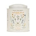 Harney & Sons Golden Milk Powder, Turmeric, Ginger, Coconut & Spices, 8 oz Tin