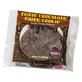 Rich's Triple Chocolate Filled Cookie with Fudge Filling and Hershey's Chocolate Chips, Individually Wrapped Cookies, Desserts, 12 Pack