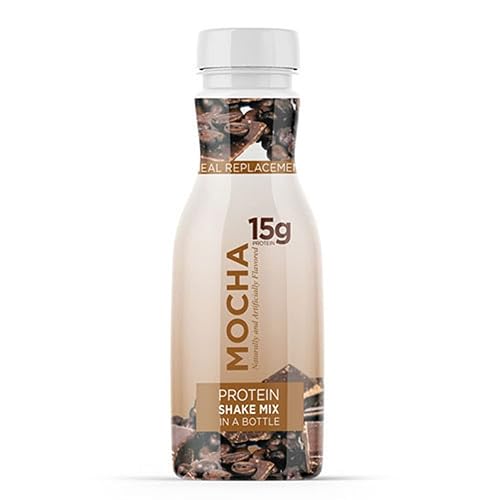 Nutmeg State Nutrition - 6 Bottle Pack Diet Protein To Go High Protein Shake Mix, 15g Protein, Low Calorie, Low Fat, Low Sugar, Ideal Protein