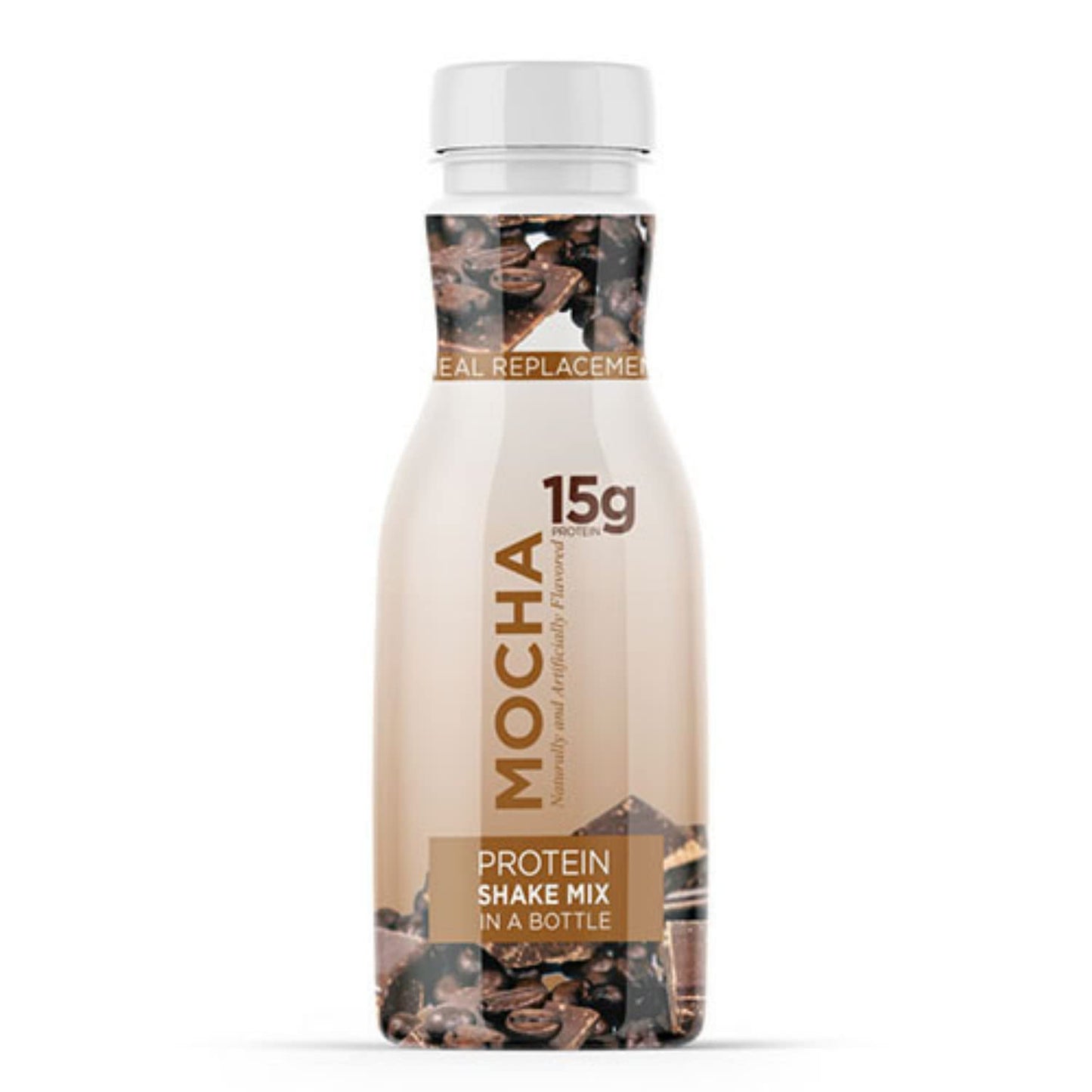Nutmeg State Nutrition - 6 Bottle Pack Diet Protein To Go High Protein Shake Mix, 15g Protein, Low Calorie, Low Fat, Low Sugar, Ideal Protein