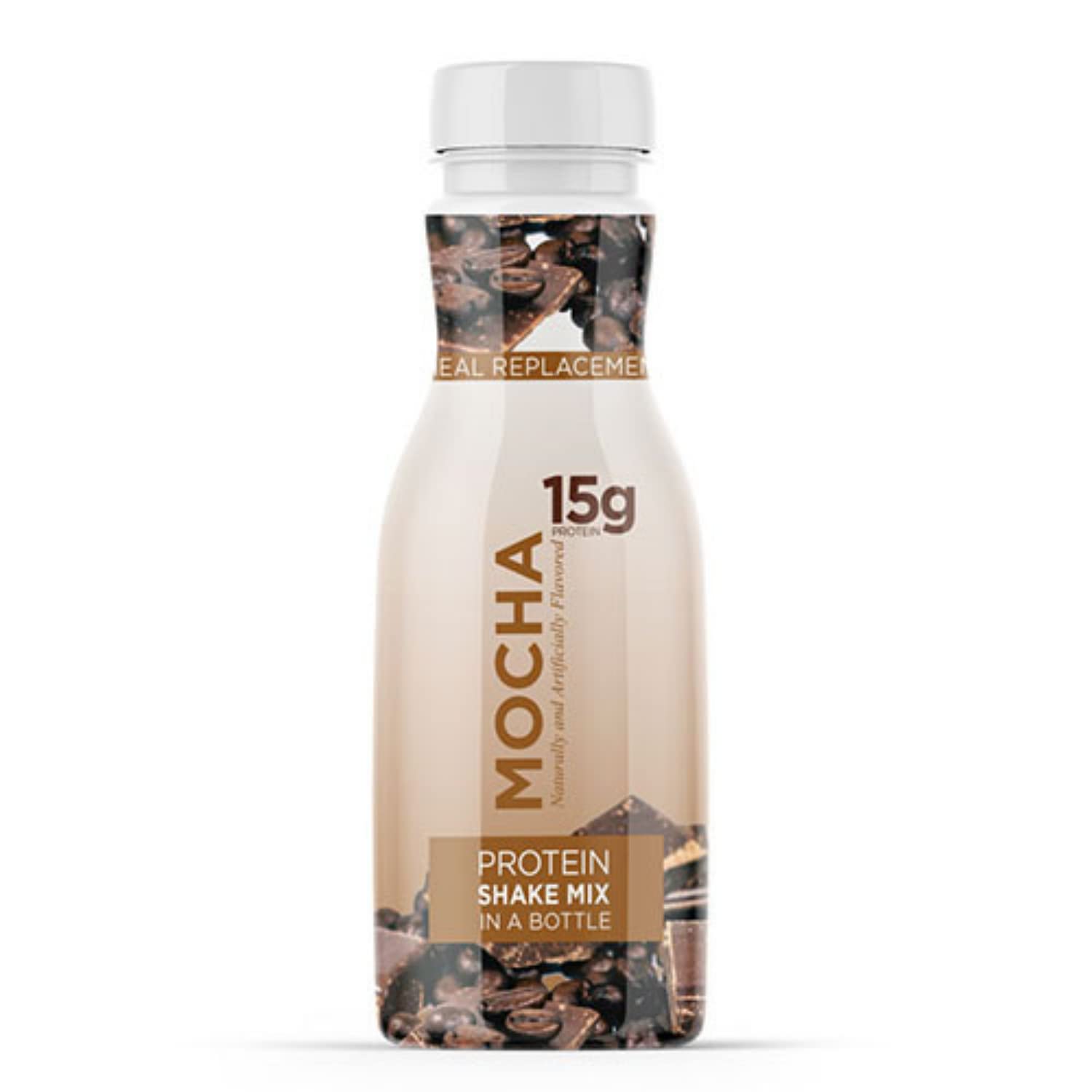 Nutmeg State Nutrition - 6 Bottle Pack Diet Protein To Go High Protein Shake Mix, 15g Protein, Low Calorie, Low Fat, Low Sugar, Ideal Protein