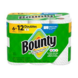 Bounty Paper Towels Select-A-Size White, 6 Double Rolls, 82 Sheets Per Roll