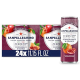 Sanpellegrino Zero Grams Added Sugar Pomegranate & Orange Italian Sparkling Drink, 24 Pack Of 11.15 Fl Oz Cans, Sanpellegrino Italian Sparkling