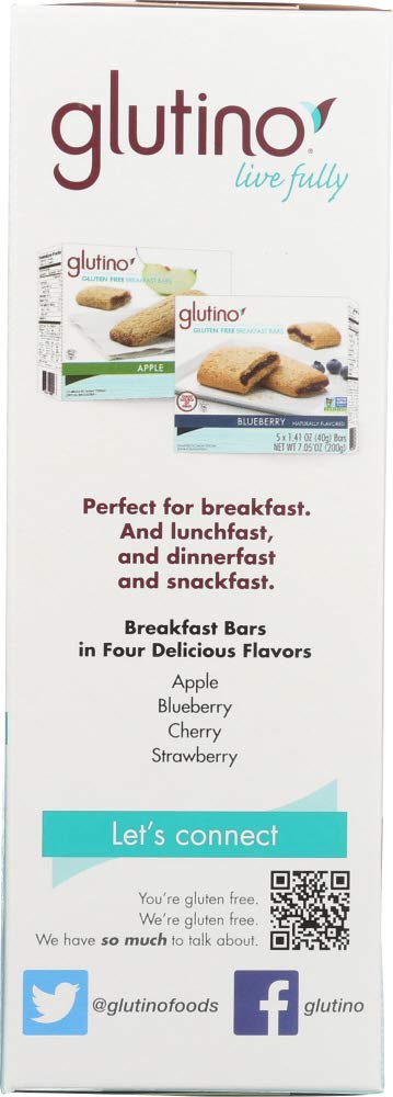 Glutino - Gluten Free Crackers Original - Case of 6 - 4.4 oz Per Box.