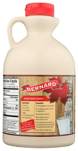 BERNARD - Pure Maple Syrup, Grade A Very Dark, Strong Taste, 3x32oz