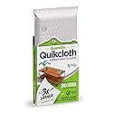 Quikcloth® Everyday Clean - Plant-Based, Gentle, Plastic-Free Cleaning Wipes for Home & Kitchen - Safe on Hands and Surfaces
