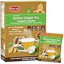Pocas Honey Ginger Instant Tea Powder, Soursop Flavor, Real Ginger Extract & Sweetener, Caffeine-Free Tea, 20 Packets