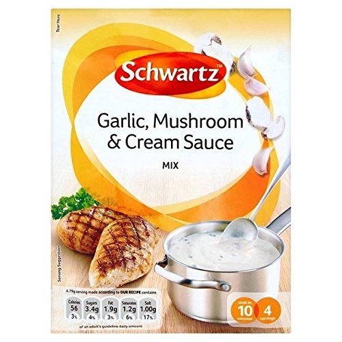 Schwartz Garlic & Mushroom Sauce 26g - Pack of 2