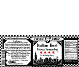 italian beef gravy seasoning