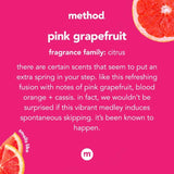 Method Pink Grapefruit Scent 6.17 oz. Wipes All Purpose Cleaner