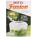 Hotta Fusion, Instant Matcha Green Tea with Ginger Latte Drink 13g X 8 Sachet