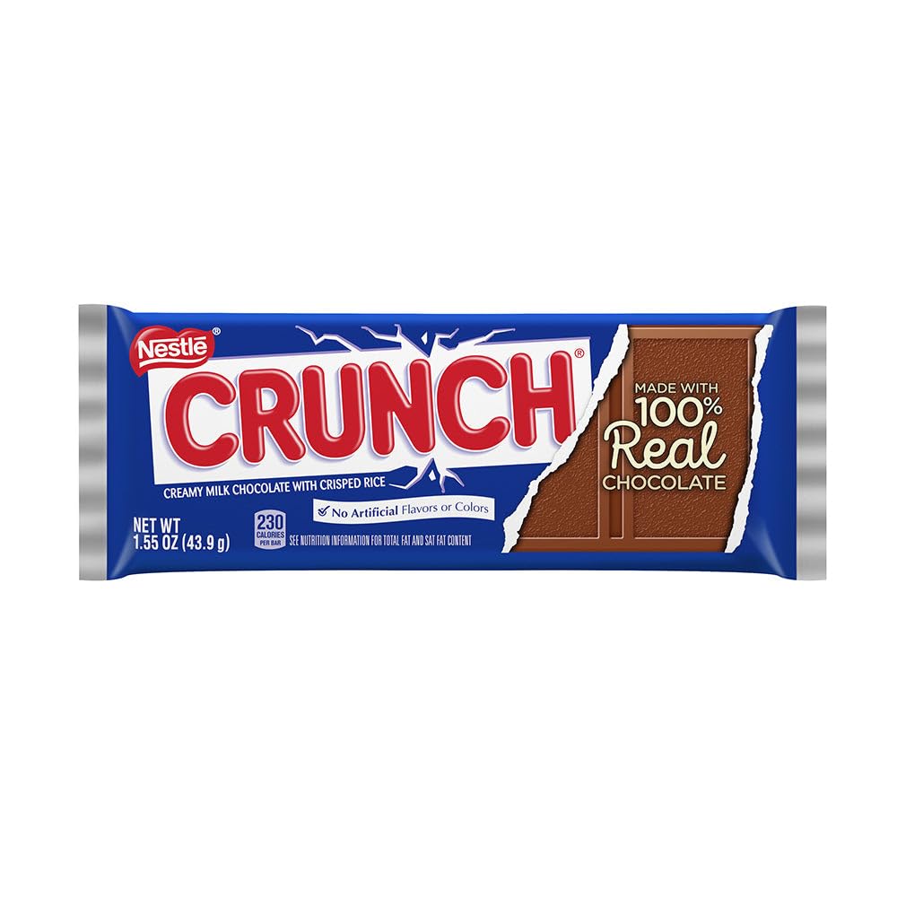 12ct Personalized Milestone Birthday Crisp Rice Chocolate Bars with Photo