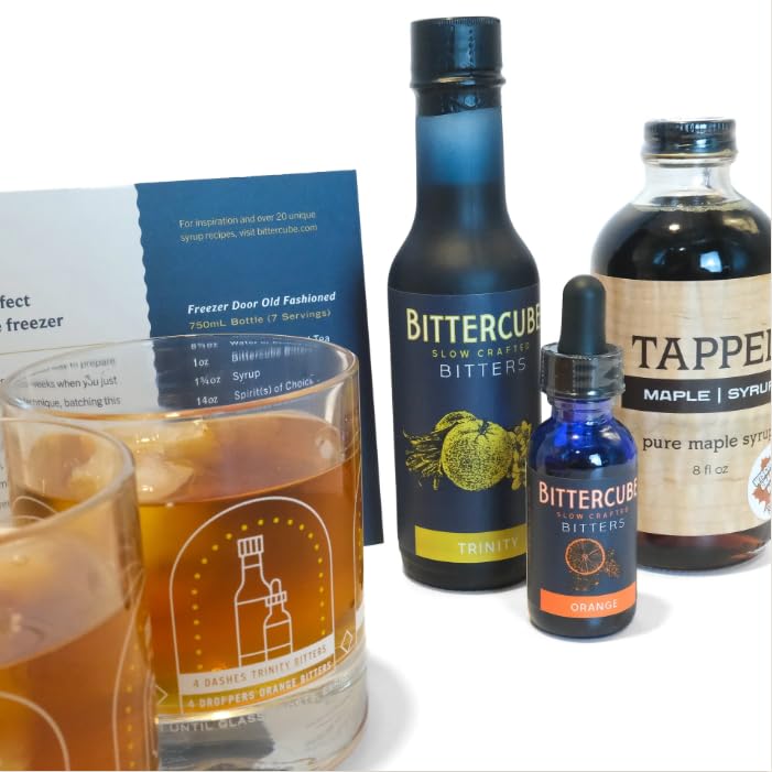 Bittercube Bitters Gift Set Variety Pack for Cocktails (Old Fashioned Kit)