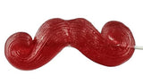 GGB Candies Gummy Mustache, Pack of 2 (Cherry / 2-Pack)