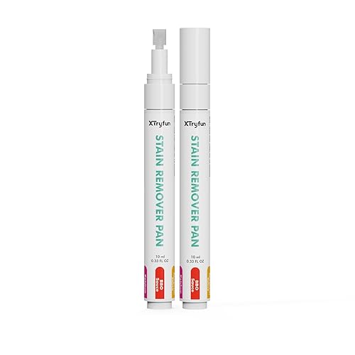 XTryfun Stain Remover Pen for Clothes, Portable & Safe Stain Sticks, Instant Travel Stains Remover for Cleaning Spot, Like Juice, Food, Ketchup, Ink