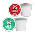 Roasty Buds Coffee Mexican Chocolate & Minty Chocolate Chip Pods 24 Count | Single-Serve 11g Per Pod | Recyclable, Gluten-Free, Non-GMO, No