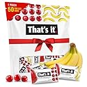 That’s it. Fun Size Fruit Bars Variety Pack (50 Pieces, 10g Each), Non-GMO, Kosher, Gluten Free, Breakfast Snacks, Allergy Friendly (Cranberry-Banana)