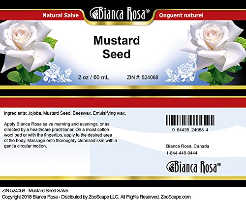 Bianca Rosa Mustard Seed Salve (2 oz, ZIN: 524068) - 2 Pack