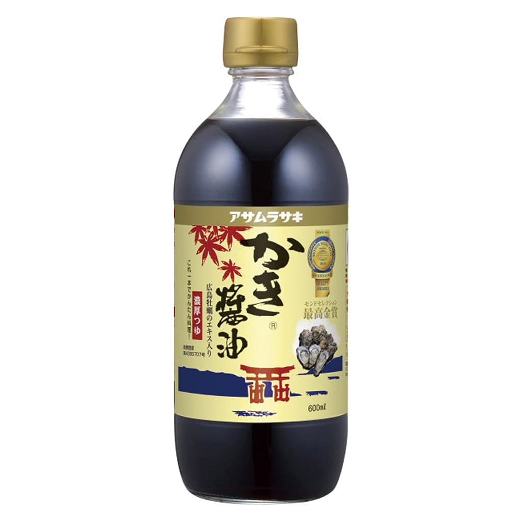Asamurasaki Premium Oyster Soy Sauce - Rich Tsuyu Blend with Fresh Hiroshima Oysters, Bonito & Kelp Dashi - Perfect for Cooking, Boiling, Soups,
