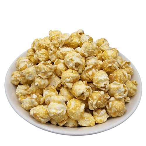Indulgent Butter Rum Popcorn | 8 oz. per Bag | Pack of 3 | Movie Night Treat | Made in Gibbon, NE | HR Poppin' Snacks
