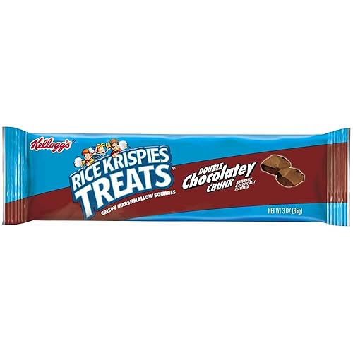 Rice Krispie Treats Snack Double Chocolatey Chunk Big Bar - 12 count per pack -- 6 packs per case.