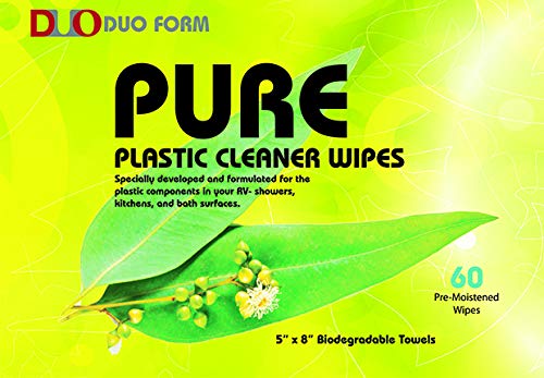 Duo Pure Plastic Cleaner: Bath and Kitchen Plastic Cleaner- 3 Pack