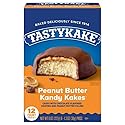 Tastykake Peanut Butter Kandy Kakes Chocolate & Peanut Butter Snack Cakes 12 Count - 2 Boxes