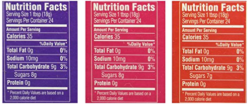 Polaner All Fruit Non-GMO Spreadable Fruit, Assorted Flavors, Strawberry, 15.25 Ounce (Pack of 3)