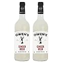 Owen’s Craft Mixers | Ginger Beer 2 Pack 750ml | Handcrafted in the USA with Premium Ingredients | Vegan & Gluten-Free Soda Mocktail and Cocktail