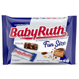 Baby Ruth, Chocolatey, Peanut, Caramel, Nougat, Fun Size Individually Wrapped Candy Bars, 10.2 oz each, Bulk 12 Pack