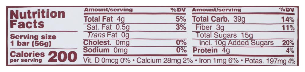 Go Macro Macrobar Sunny Uplift Cherries and Berries 2 Oz (Pack of 15)