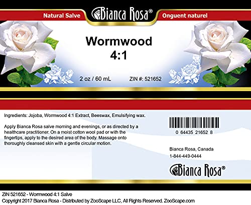 Bianca Rosa Wormwood 4:1 Salve (2 oz, ZIN: 521652) - 2 Pack