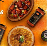Shan Chicken Tikka Cooking Sauce 12.3oz (350g) - Simmer Sauce for Super Spicy BBQ Marinade - Easy to Cook Delicious Meal at Home - Suitable