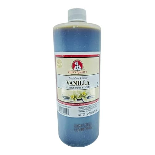 Chef's Quality - Imitation Vanilla Extract - 32 oz Bottle