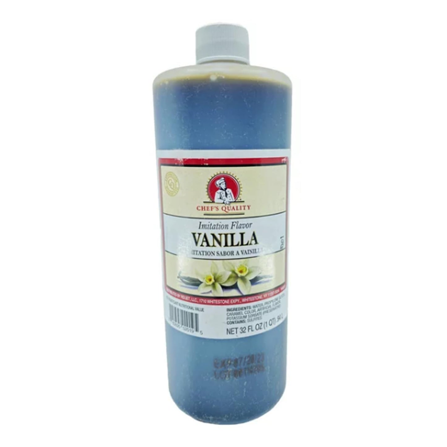 Chef's Quality - Imitation Vanilla Extract - 32 oz Bottle